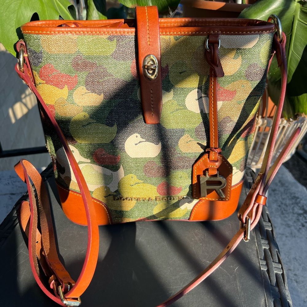 Dooney & Bourke Camouflage Duck Medium Cayden